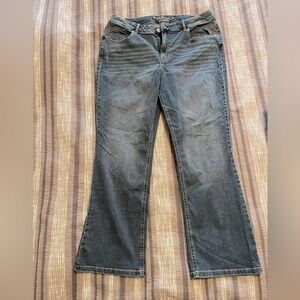 Maurice’s Curvy High-Rise Slim Bootcut Jeans